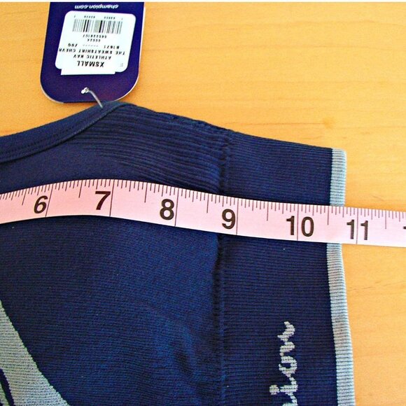 Champion Sweatshirt Chevron Racerback Sports Bra - Picture 9 of 12